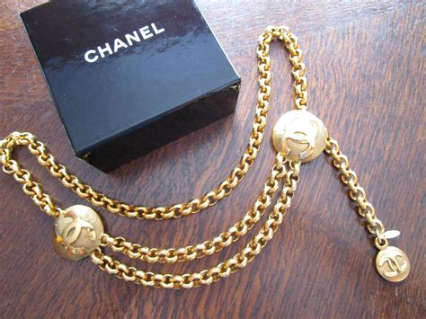 chanel chain belt|authentic Chanel belt.